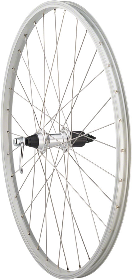 Quality Wheels Value Single Wall Series Rear Wheel - Silver Clincher - Image 10