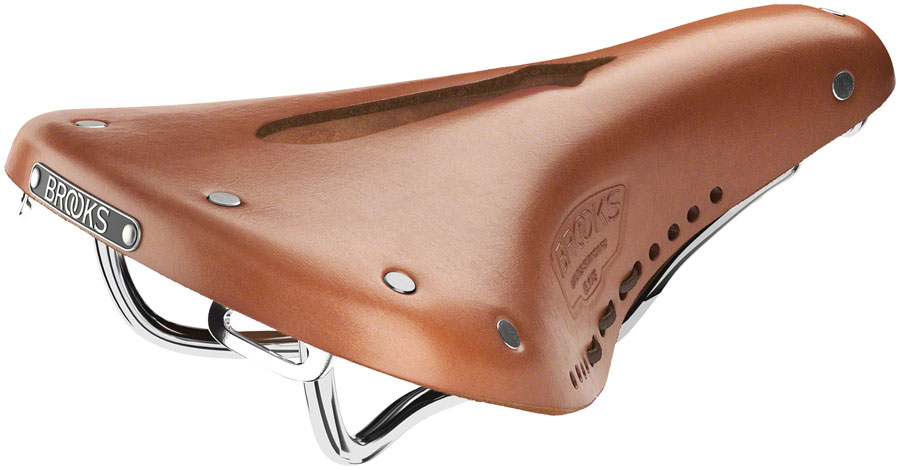 Brooks B17 Carved Saddle - Steel