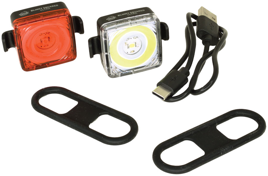 Planet Bike Blinky Square Ultra Headlight/Taillight Set - Image 2