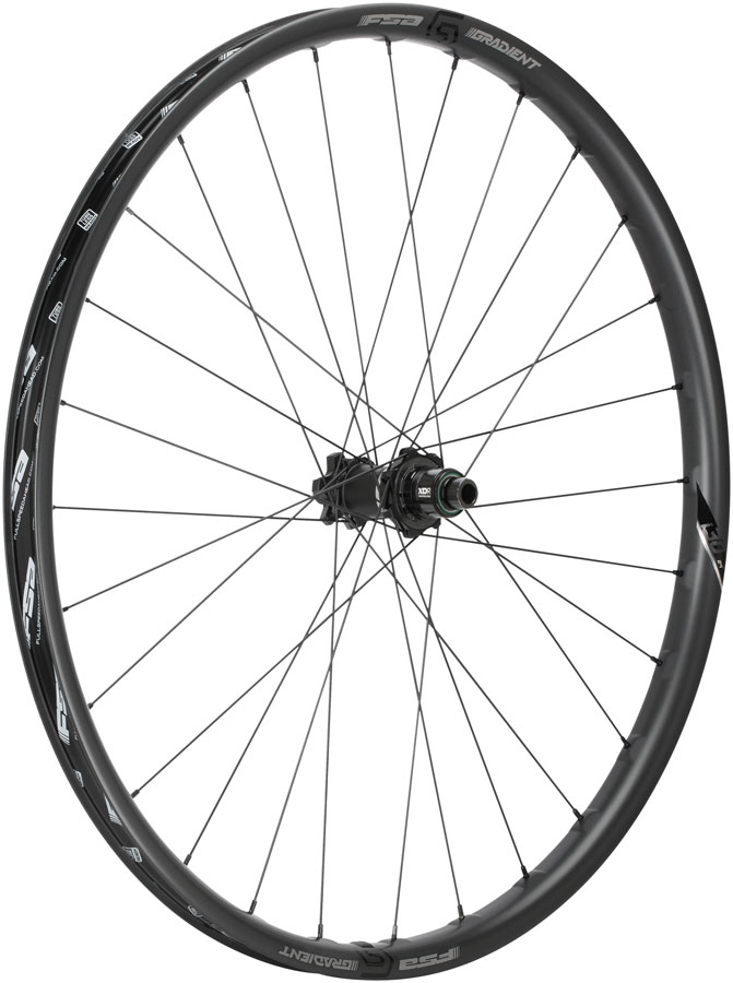 Full Speed Ahead Gradient Carbon i30 Rear Wheel - 29" 12 x 148mm 6-Bolt XDR Carbon BLK