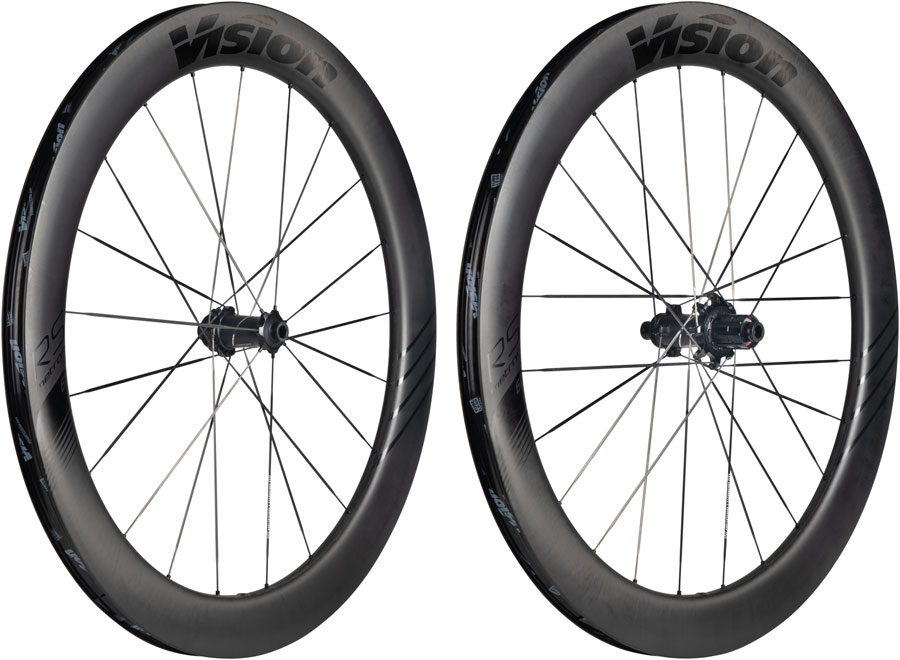 Vision Metron RS 60 Wheelset - 700 12 x 100mm/12 x 142mm Center-Lock HG 11/12 Carbon BLK