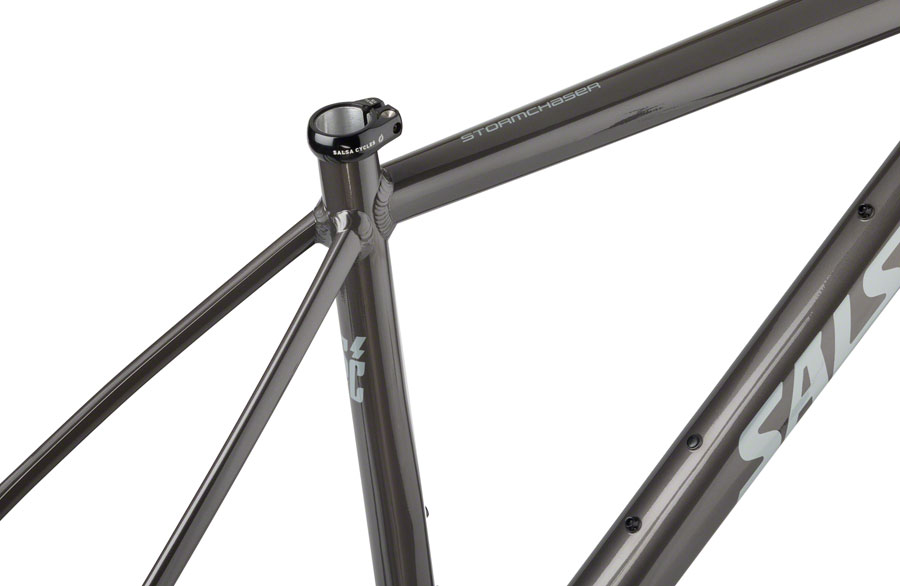 Salsa Stormchaser Frameset - 700c, Aluminum, Metallic Black - Image 3