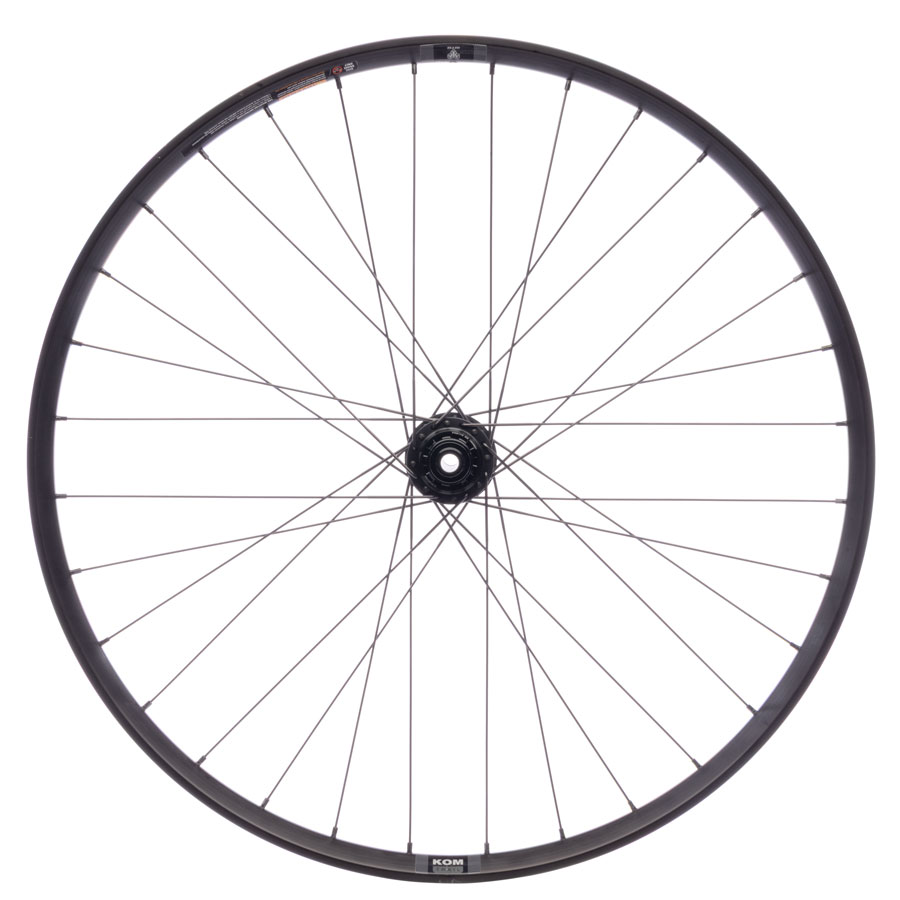 Quality Wheels DT 370 / WTB KOM i30 Rear Wheel - 12 x 148mm, 6-Bolt, Black - Image 11