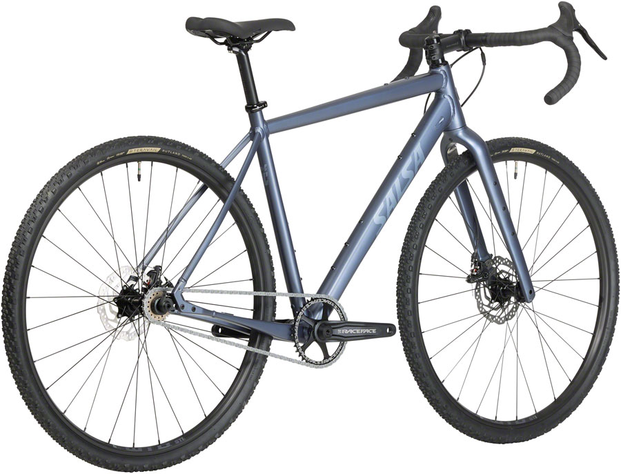 Salsa Stormchaser Single Speed Bike - 700c, Aluminum, Charcoal Blue - Image 4