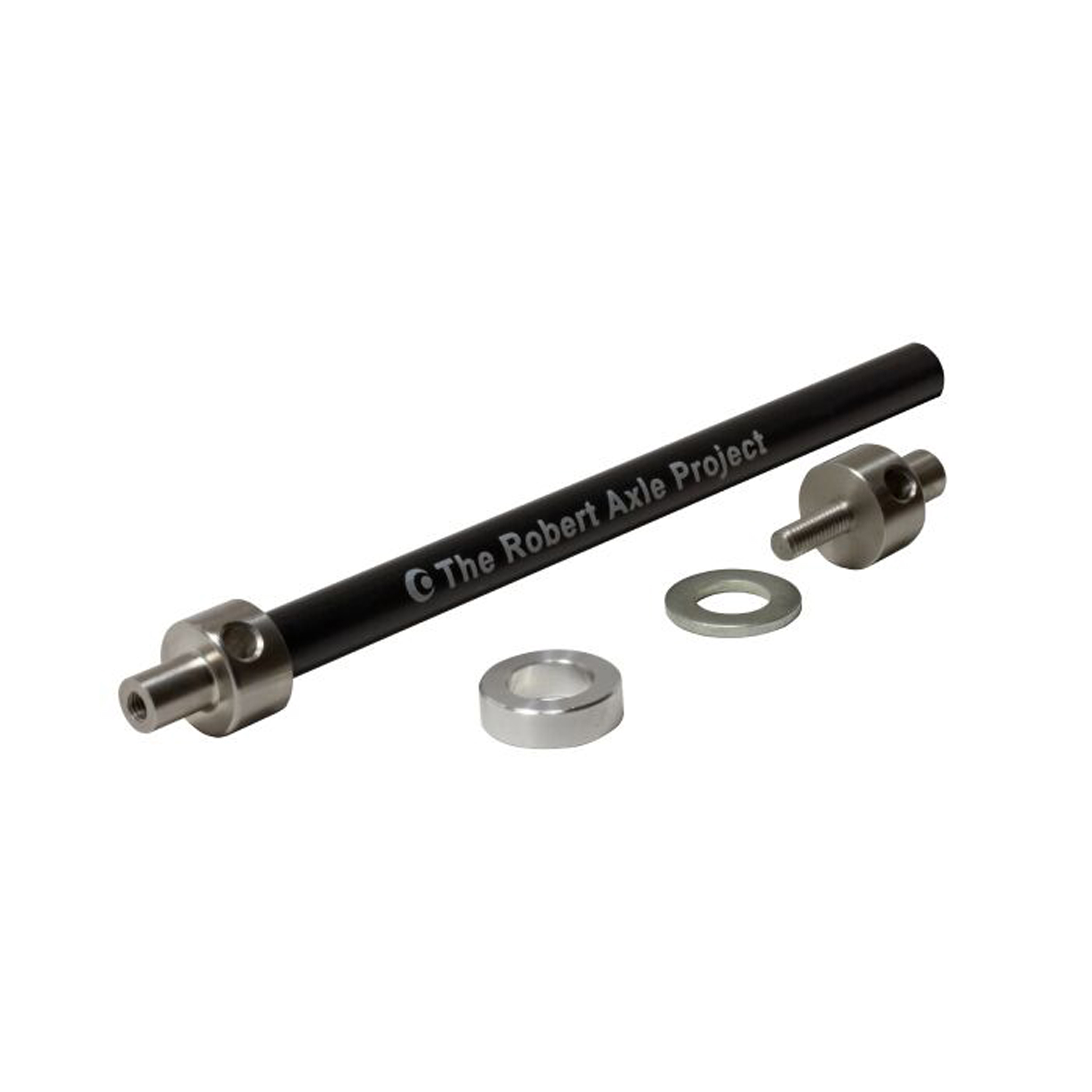 Robert Axle Project Bob Trailer Thru-Axle 1.5x172mm - Black Robert Axle Project Bob Trailer Thru-Axle 1.5x172mm - Black