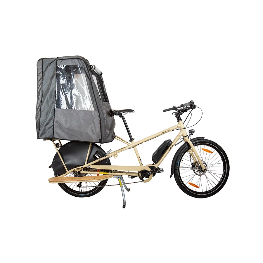 Yuba Pop Top Canopy for long tail - Mounting on adjustable monkey bars
