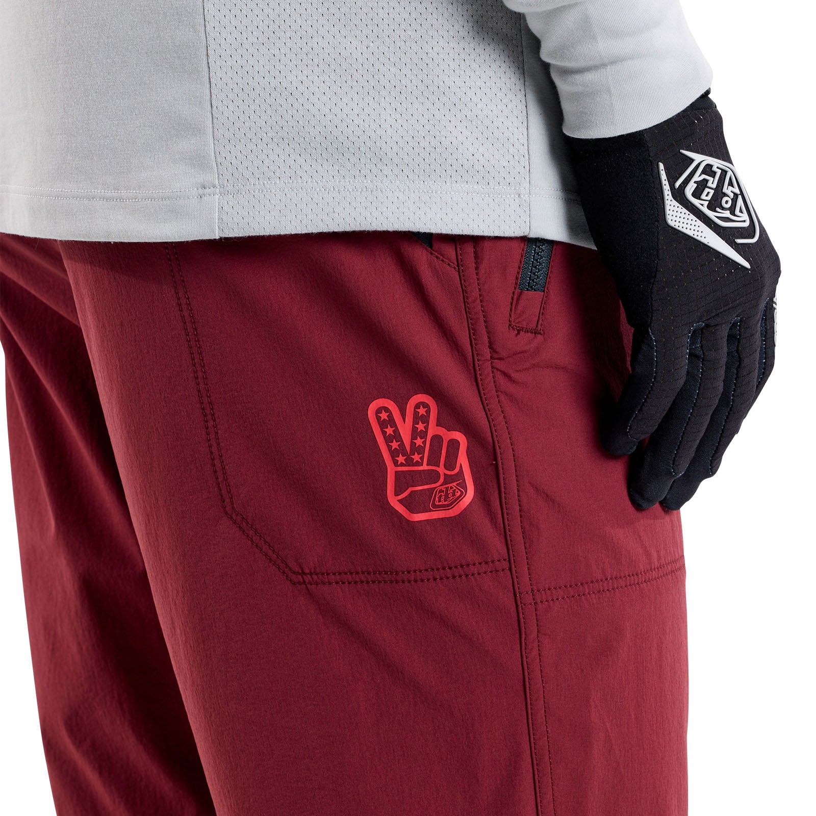 Skyline Trail Short W/Liner Mono Oxblood - Image 13