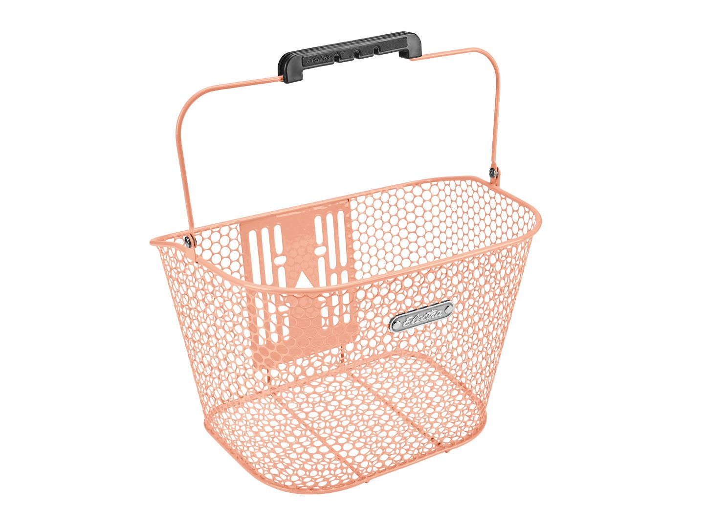 Electra Honeycomb QR Blush Pink Front Basket Electra Honeycomb QR Blush Pink Front Basket