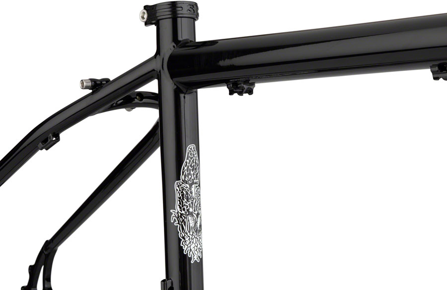 Surly Bridge Club Frameset - 27.5"/700c, Steel, Black - Image 3