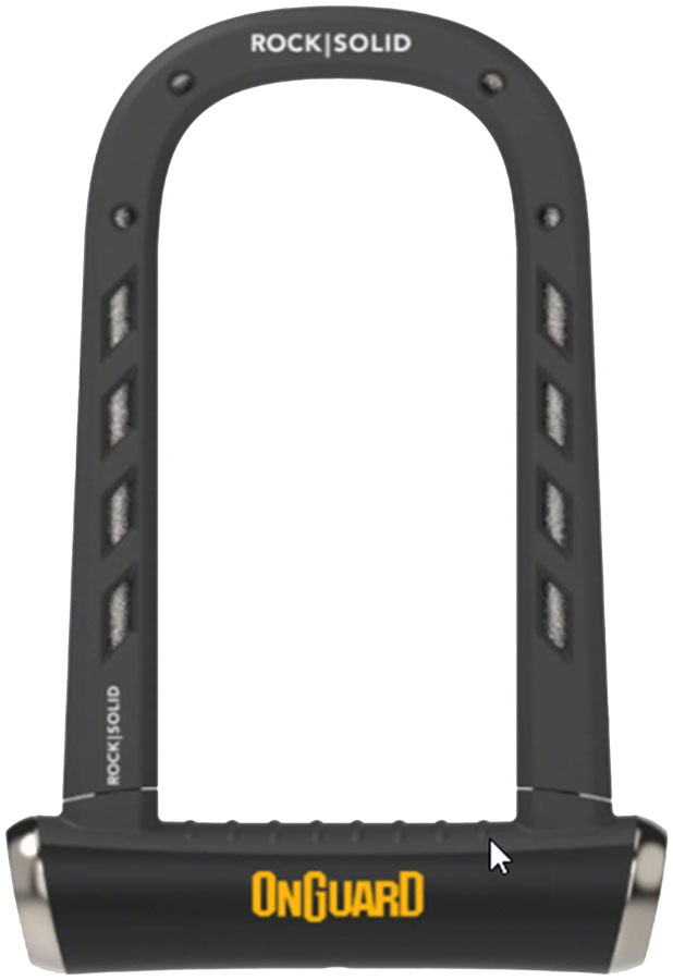 OnGuard RockSolid 8590 U-Lock - 3.55 x 6.9 OnGuard RockSolid 8590 U-Lock - 3.55 x 6.9