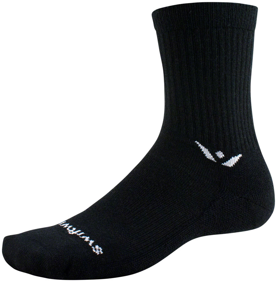 Swiftwick Pursuit Hike Light Cushion Wool Socks - 6", Light Weight variant 2