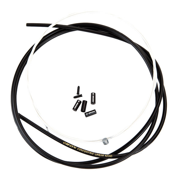 BOX Concentric Cable/Housing Kit Rear Brake - Black BOX Concentric Cable/Housing Kit Rear Brake - Black