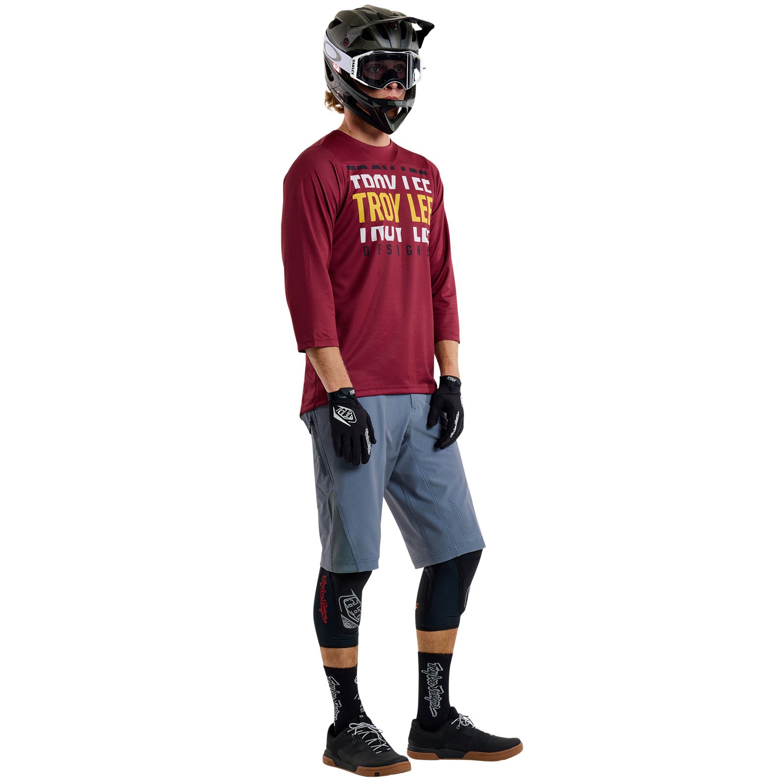 Ruckus 3/4 Jersey Spun Oxblood - Image 11