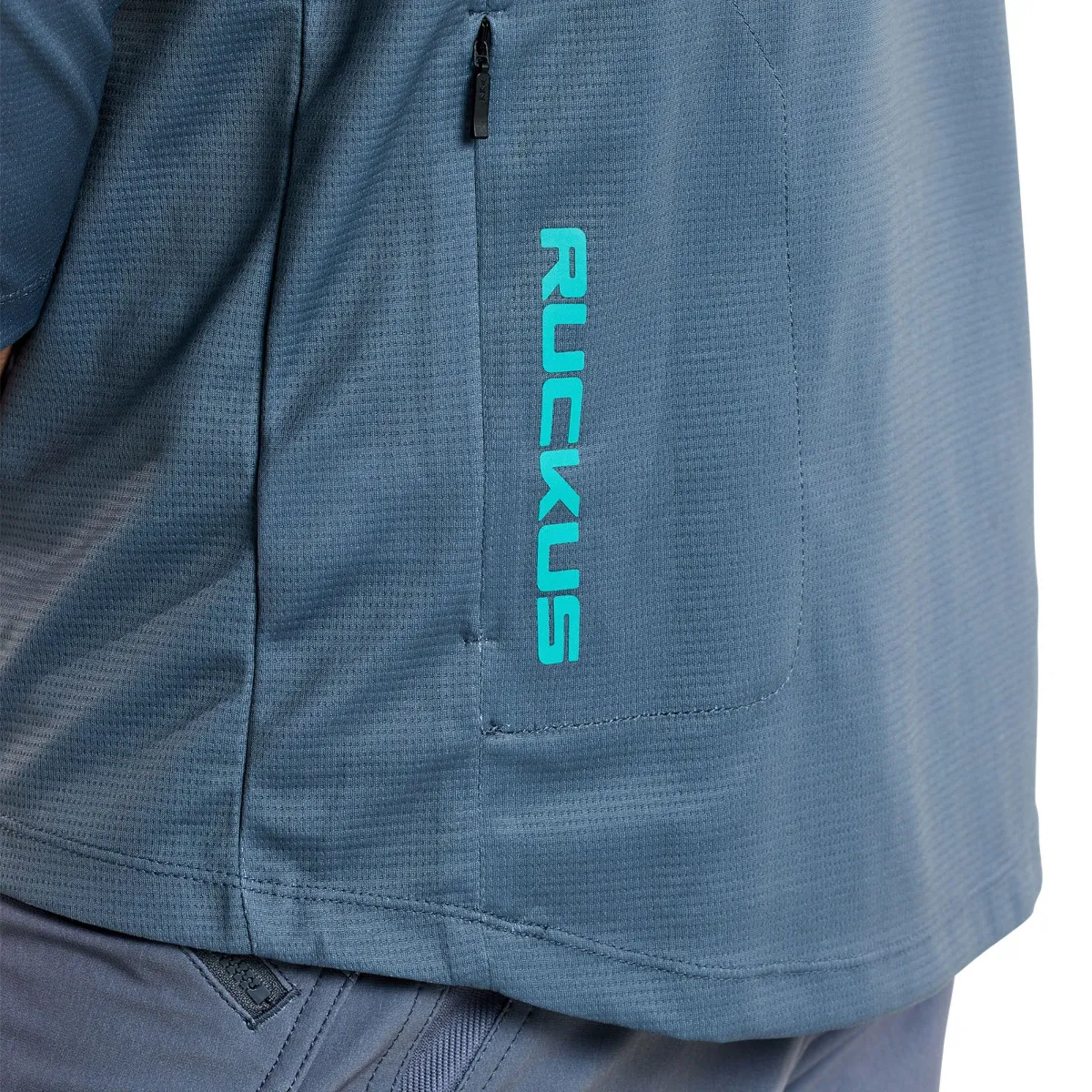 Ruckus 3/4 Jersey Spun Steel Blue - Image 15