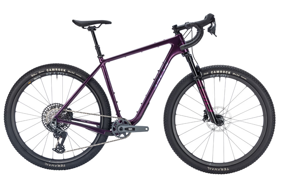 Salsa Cutthroat C Rival GX AXS Transmission SUS Bike - 29" Carbon Deep Orchid