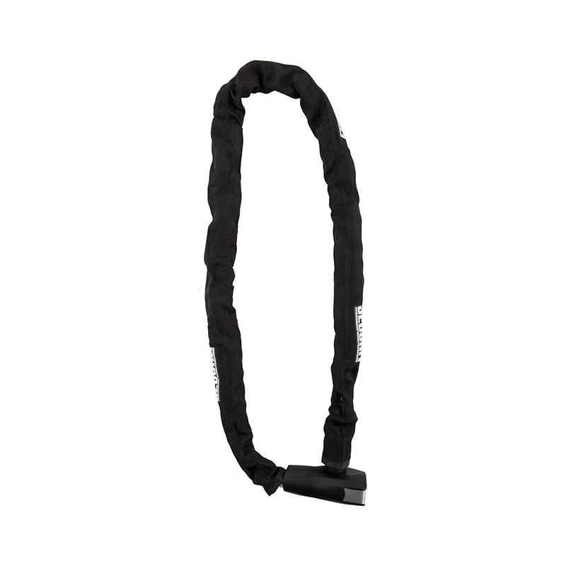Securit Bronson Chain Key Lock 7mm 3`7`/110cm Key Blk