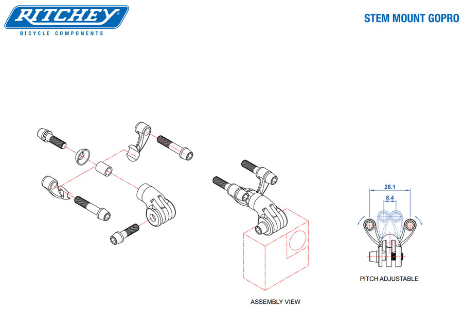 Ritchey Universal Stem Accessory Mounts - Image 4