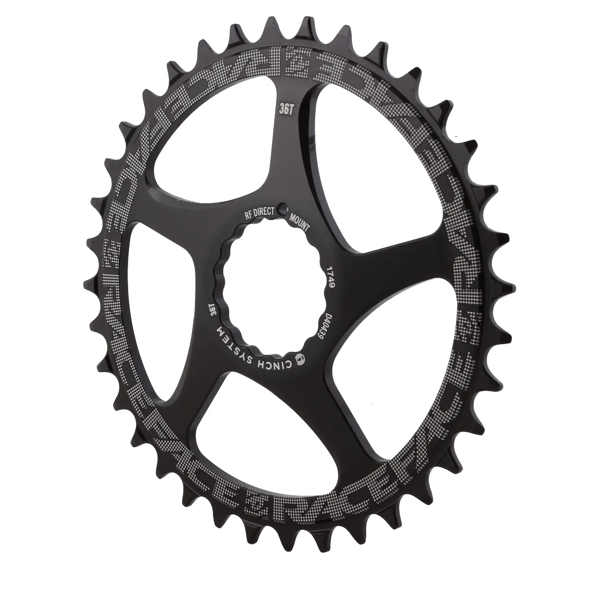 Race Face Cinch Direct Mount Chainring 36T Black Race Face Cinch Direct Mount Chainring 36T Black