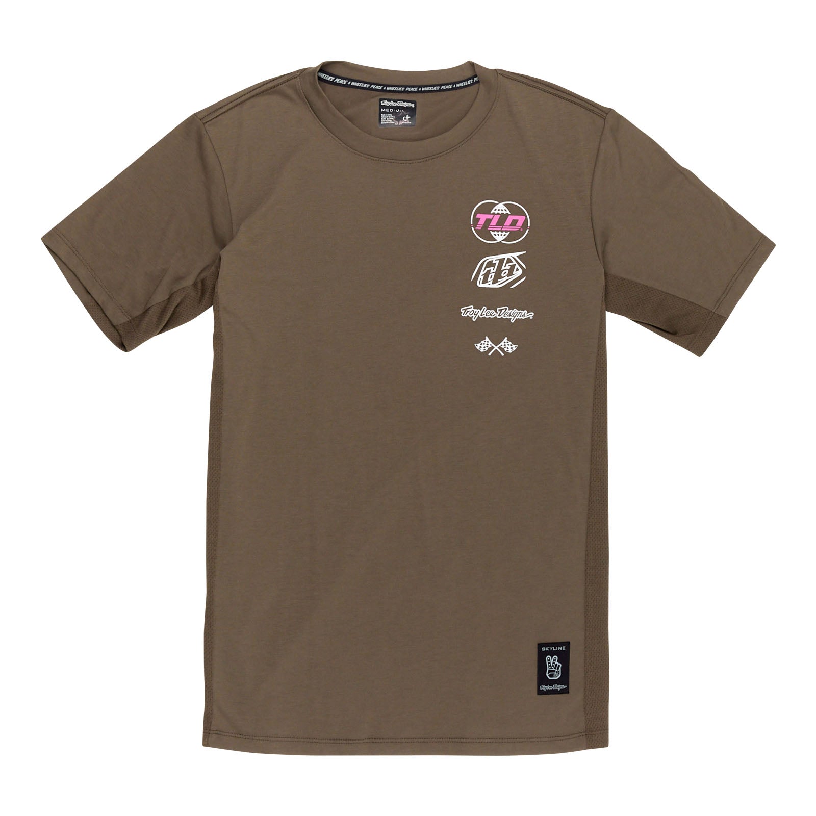 Skyline Short Sleeve Ride Tee Worldwide Caper Skyline Short Sleeve Ride Tee Worldwide Caper