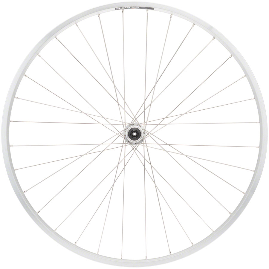 Quality Wheels Value Double Wall Series Rear Wheel - 700 QR x 130mm Rim Brake HG 10 Silver Clincher 32H