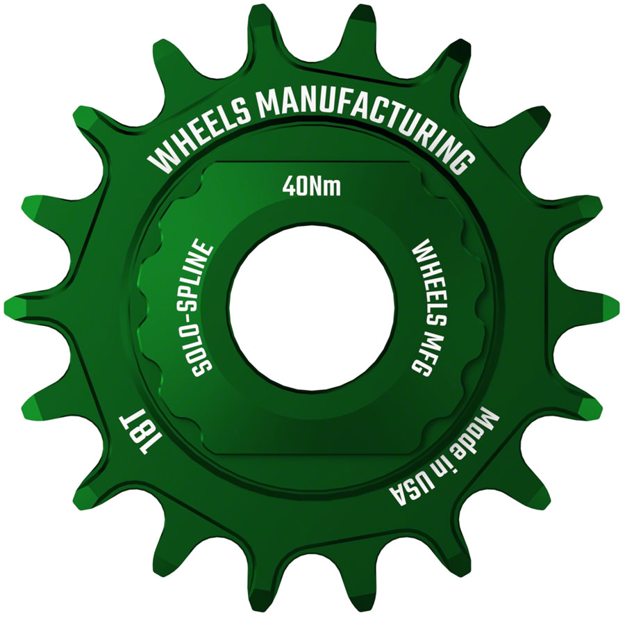 Wheels Manufacturing SOLO-SPLINE Micro Spline Single Speed Conversion Kit - 18t For Shimano Micro Spline Hub Bodies - Image 27