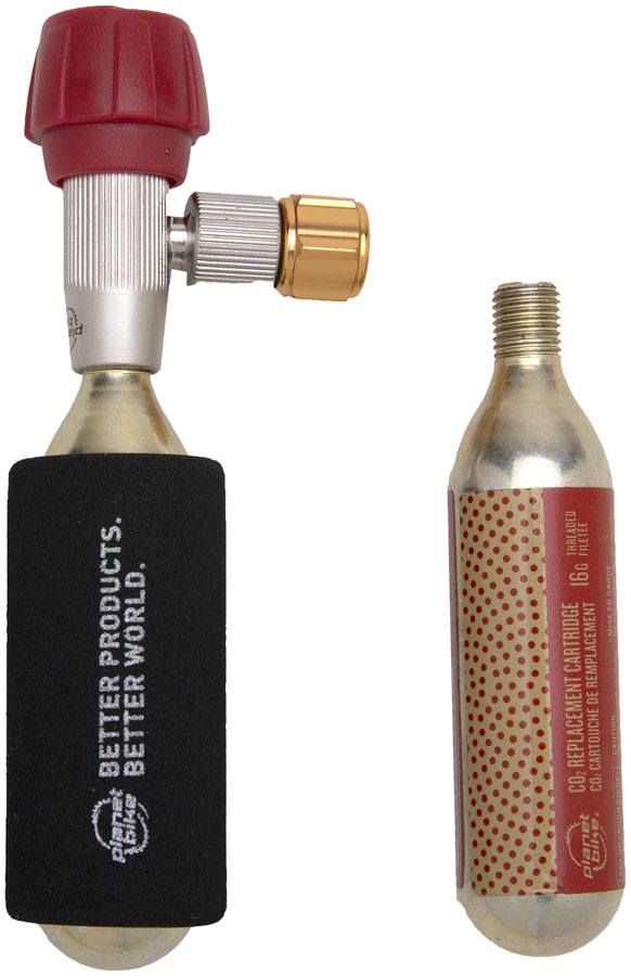 Planet Bike Red Zeppelin CO2 Inflator - Image 2