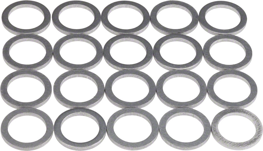 Wheels Manufacturing Aluminum Chainring Spacers - Bag of 20 Wheels Manufacturing Aluminum Chainring Spacers - Bag of 20