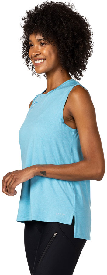 Terry Tech Tank - Horizon Blue Hummingbird - Image 3