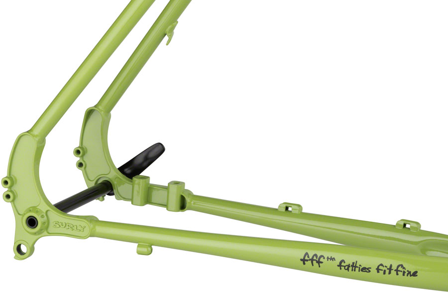 Surly Disc Trucker Frameset - 700c, Steel, Pea Lime Soup - Image 4