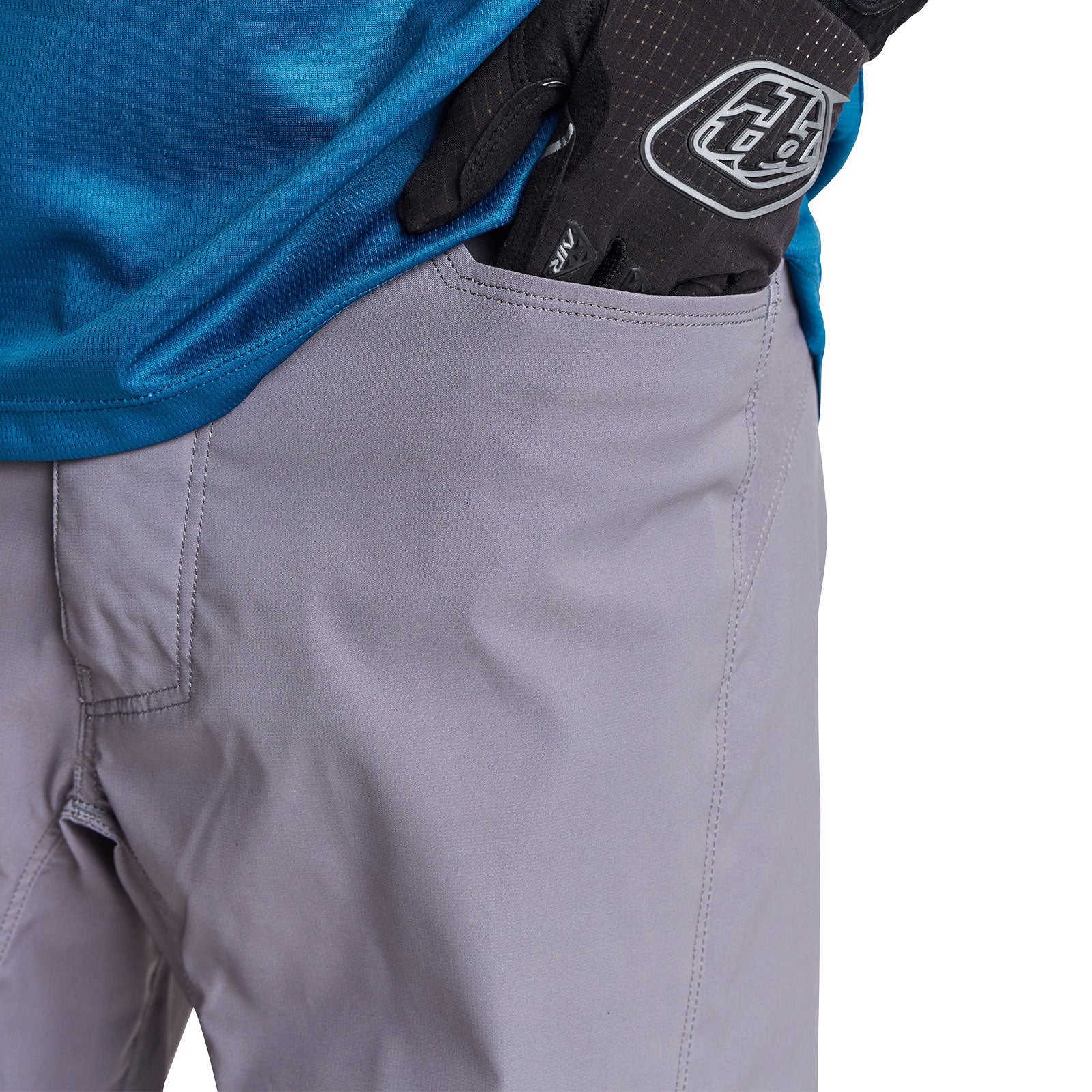 Flowline Short W/Liner Solid Charcoal - Image 3