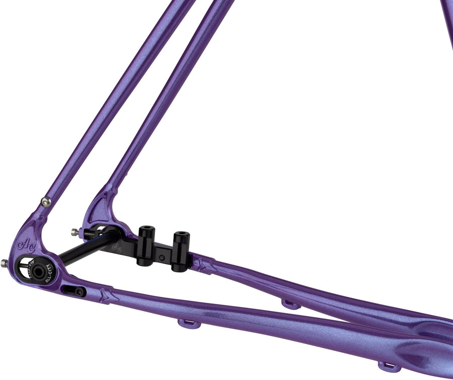 All-City Super Professional Frameset - 700c / 650b, Steel, Hollywood Violet - Image 4
