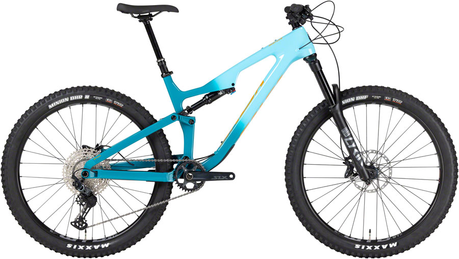 Salsa Rustler Carbon SLX Bike - 27.5", Carbon, Teal Fade Salsa Rustler Carbon SLX Bike - 27.5", Carbon, Teal Fade