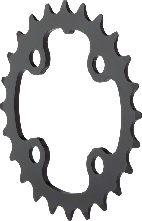 TruVativ/SRAM 24T x 64mm 9 Speed/ 2x10 Chainring Black Alloy TruVativ/SRAM 24T x 64mm 9 Speed/ 2x10 Chainring Black Alloy