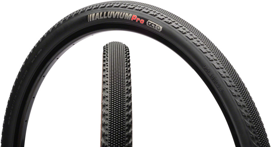 Kenda Alluvium Tire - 700 x 40 Tubeless Folding 120tpi Black Kenda Alluvium Tire - 700 x 40 Tubeless Folding 120tpi Black