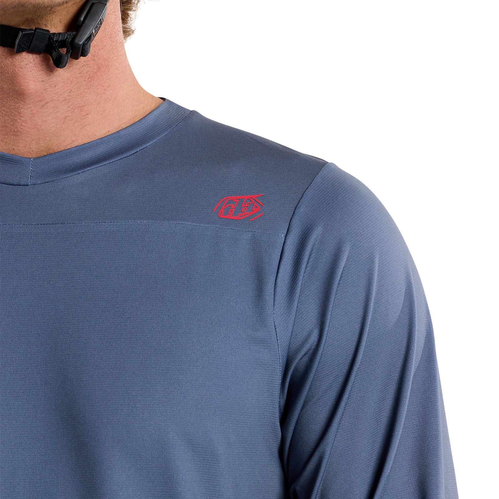 Skyline Long Sleeve Jersey Mono Steel Blue - Image 14