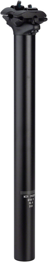 MSW Two-Bolt Seatpost - 350mm, Matte Black variant 2