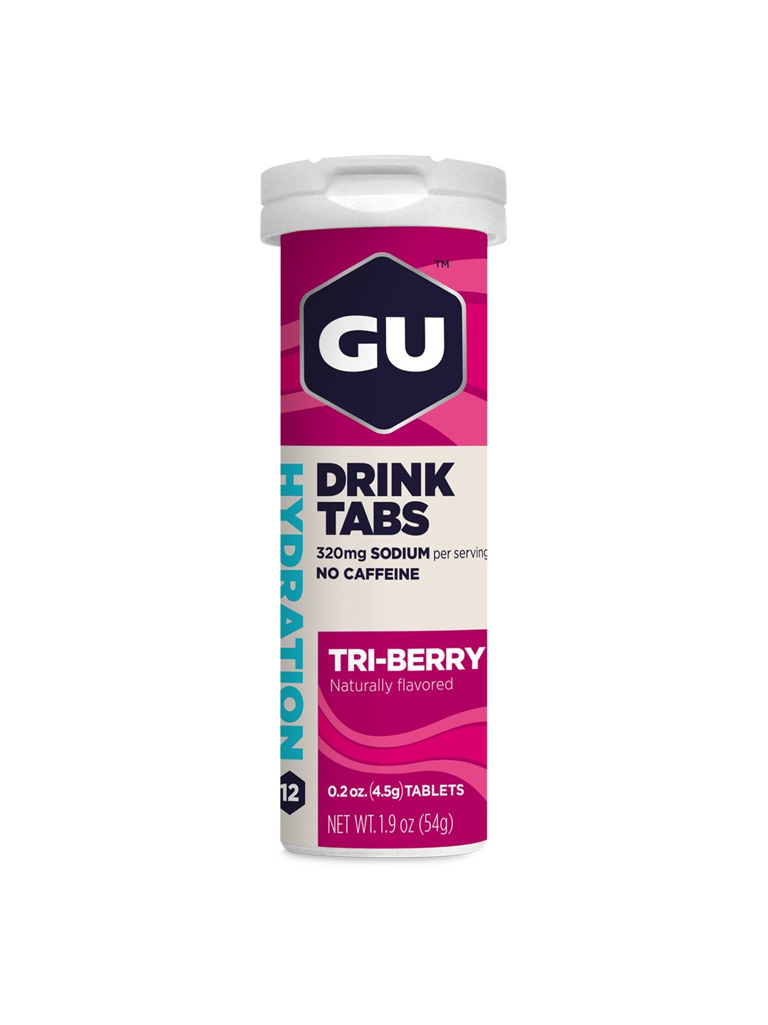 GU Hydration Drink Tabs Box of 8 Tubes - Image 2