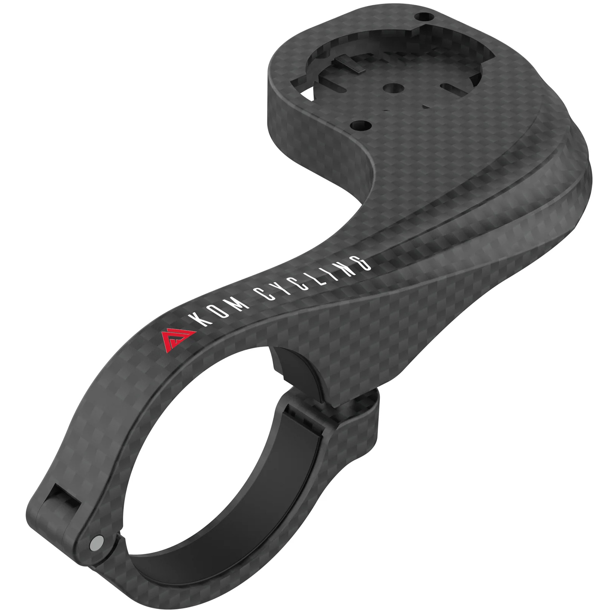 KOM Cycling Garmin Classic Mount - Carbon Finish KOM Cycling Garmin Classic Mount - Carbon Finish