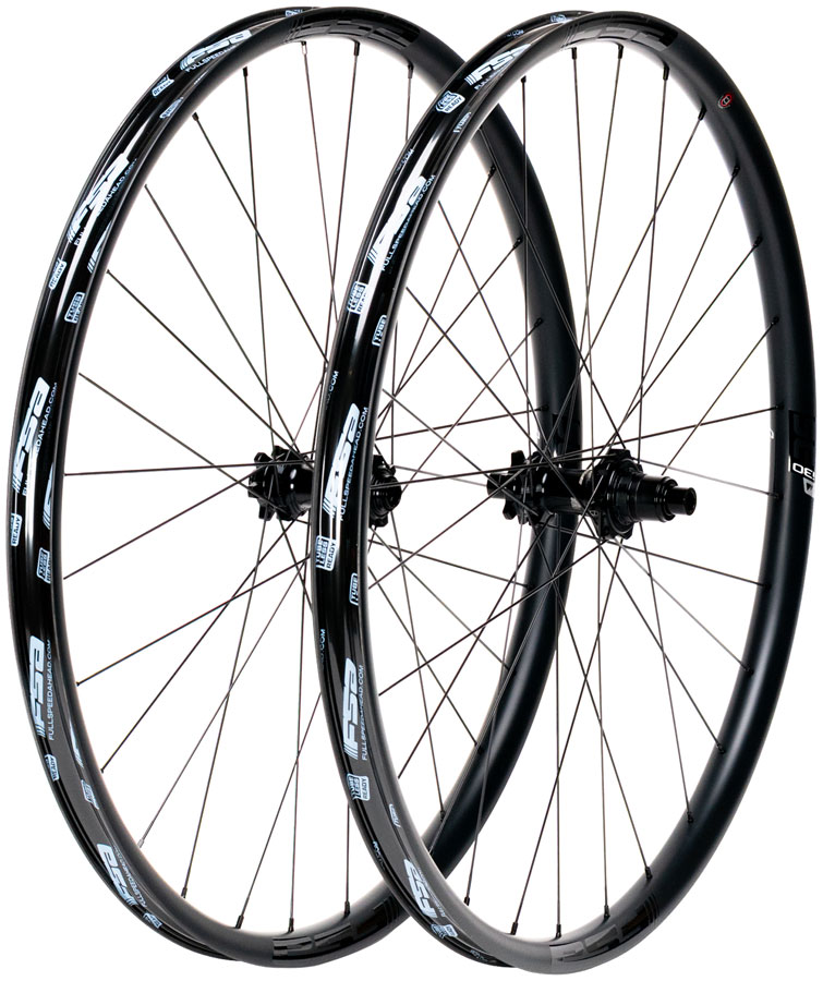 Full Speed Ahead NS SC i30 Wheelset - 29" 15 x 110mm/12 x 148mm 6-Bolt XD Carbon BLK