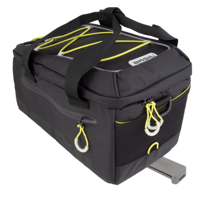 Basil Miles Trunk Bag MIK 12.6x7.5x8.3` 427 c.i. Black/Green