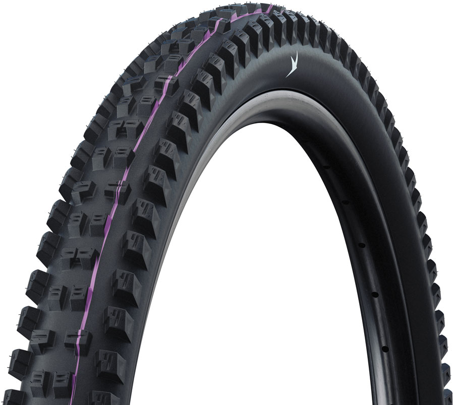 Schwalbe Tacky Chan Tire - 29 x 2.50 Tubeless Folding BLK Pro Gravity Ultra Soft Radial E-50