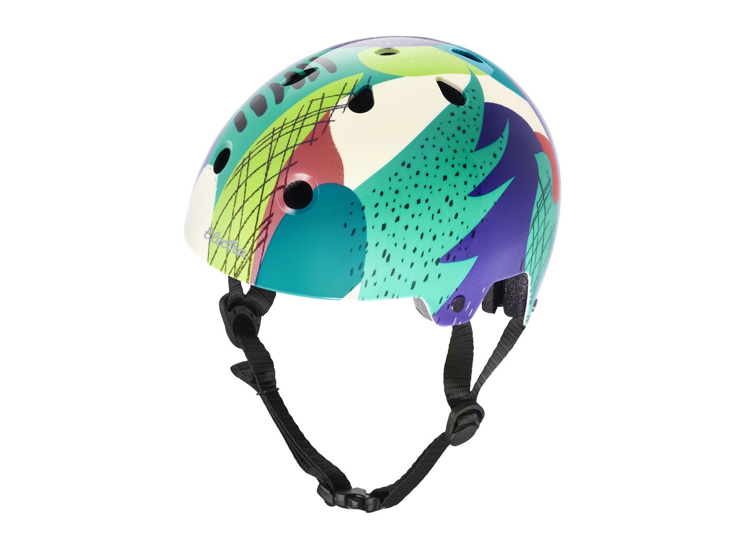 Electra Lifestyle Miami Large Green/Coral CPSC Helmet
