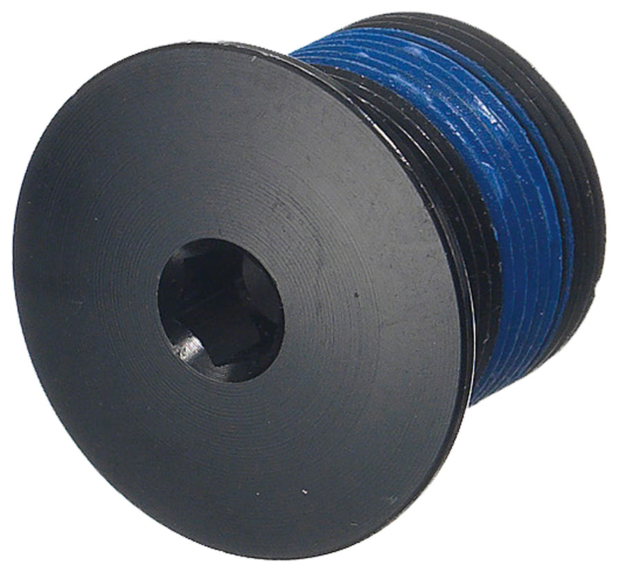 Samox BL-A01-1 Crank Spindle Bolt - For 2-Piece Pinch Bolt Style Cranks 24mm Spindle Includes O-ring M18 x 1.0