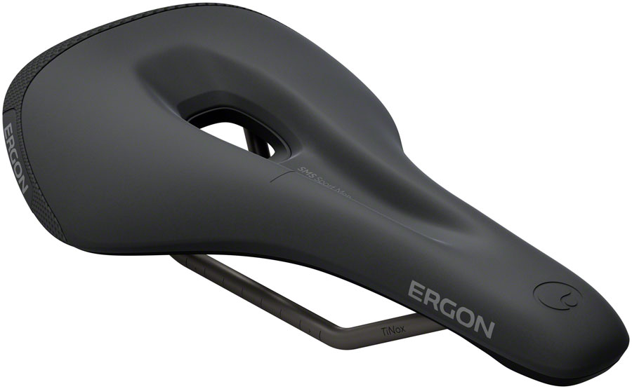Ergon SMS Sport Saddle - TiNox XP, Black, Men's variant 2