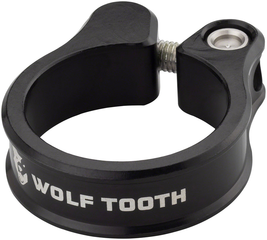 Wolf Tooth Seatpost Clamp - 34.9mm Bolt-On Black
