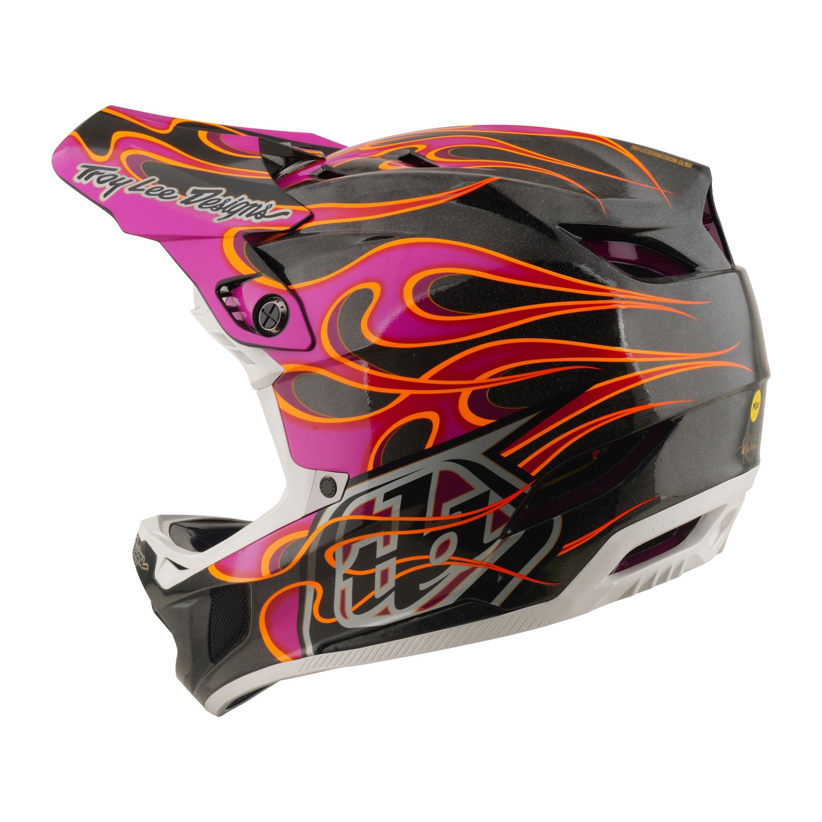 D4 Carbon Helmet Torched Carbon / Magenta - Image 5