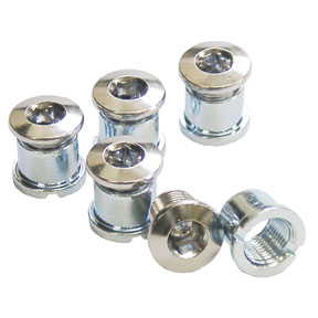 Sugino Double 403 Chainring Bolt/Nut Set M8x8.5 10/Pcs Sugino Double 403 Chainring Bolt/Nut Set M8x8.5 10/Pcs