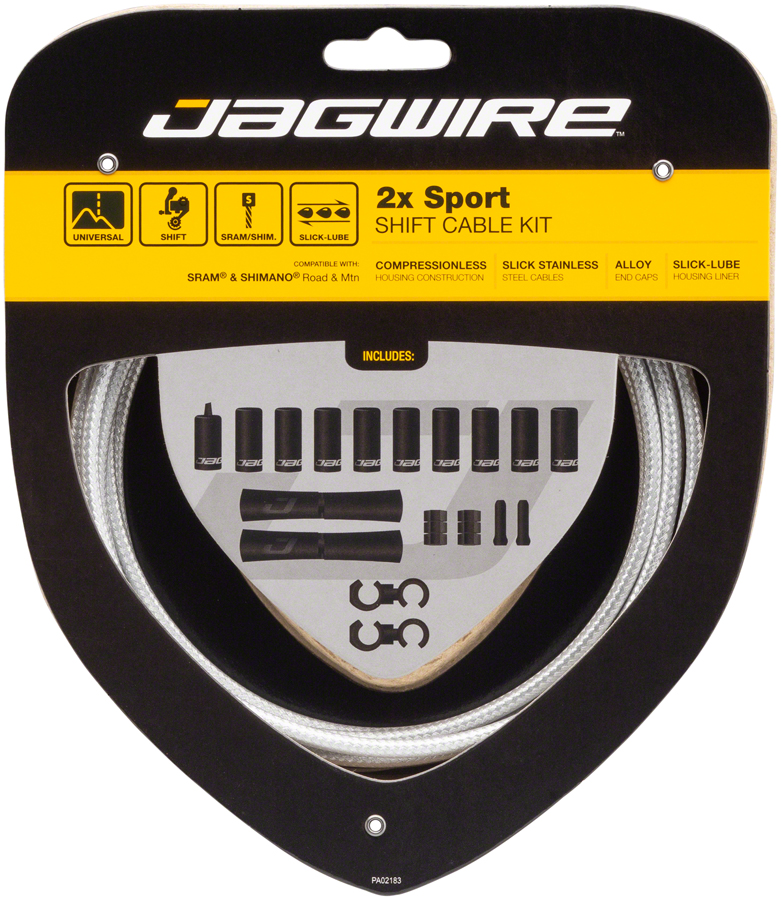 Jagwire 2x Sport Shift Cable Kit - SRAM/Shimano - Image 15