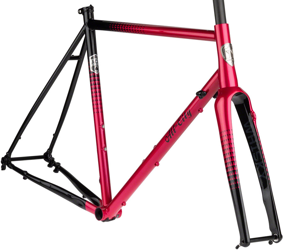 All-City Zig Zag Frameset - 700c Steel Sour Cherry Seltzer 46cm All-City Zig Zag Frameset - 700c Steel Sour Cherry Seltzer 46cm