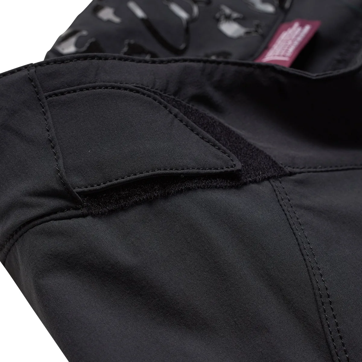 Womens Lilium Short No Liner Solid Black - Image 2